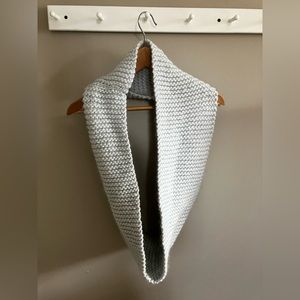 Pale blue infinity scarf